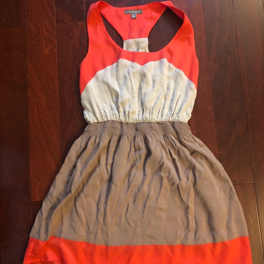 Color block summer dress
